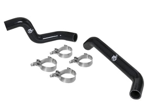 AFE 46-50004-B unner Radiator Hose Kit w/ Black Hoses 07-11 fits Jeep Wrangler