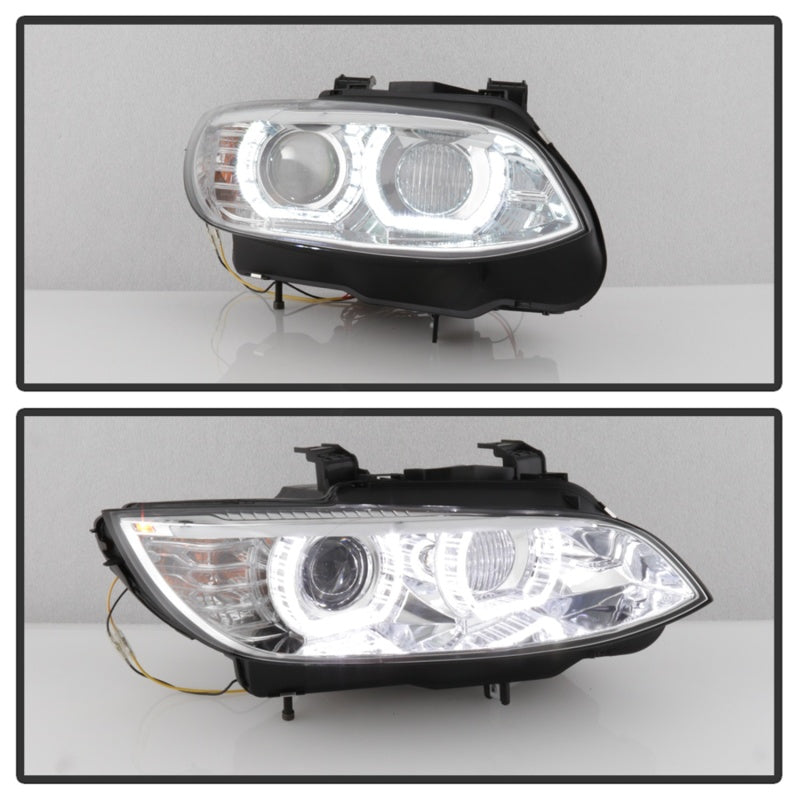 Spyder 5086518 fits BMW 08-10 F92 3 Series Proj Headlight - High Beam H3 DRL LE