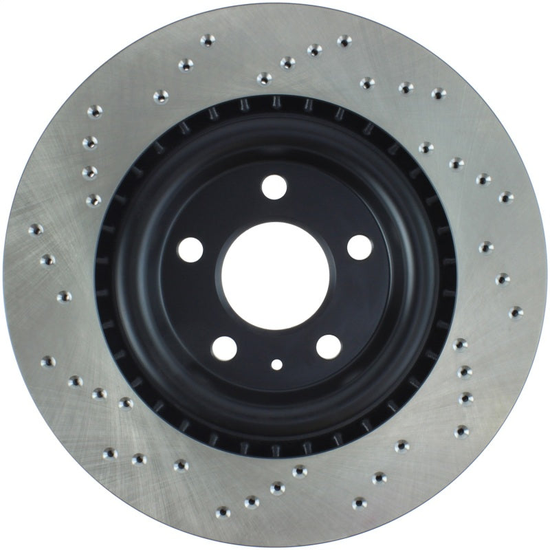 Stoptech 128.33137L 12 Audi S4 Rear Left Drilled Rotor