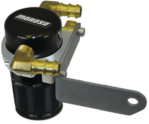 Moroso 85697 fits Dodge Challenger 5.7/6.4L (w/Shaker Hood) Air/Oil Separator Ca