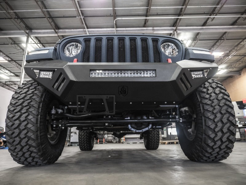 Road Armor 5183XF0B 18-20 fits Jeep Wrangler JL SPARTAN Front Bumper - Tex Blk