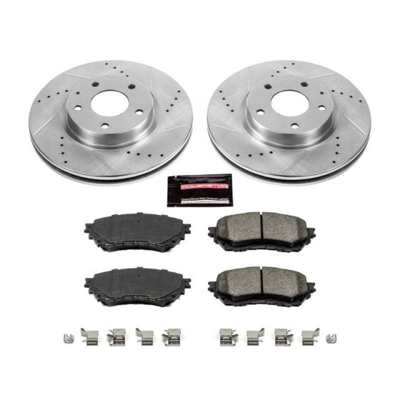 PowerStop K6968 fits Mazda 14-18 6 Front Z23 Evolution Sport Brake Kit