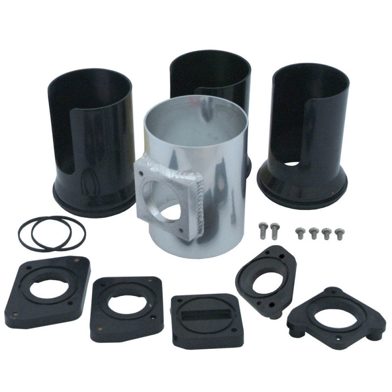 Spectre 9405 Mass Air Flow Sensor Adapter Kit (3in.) - Aluminum