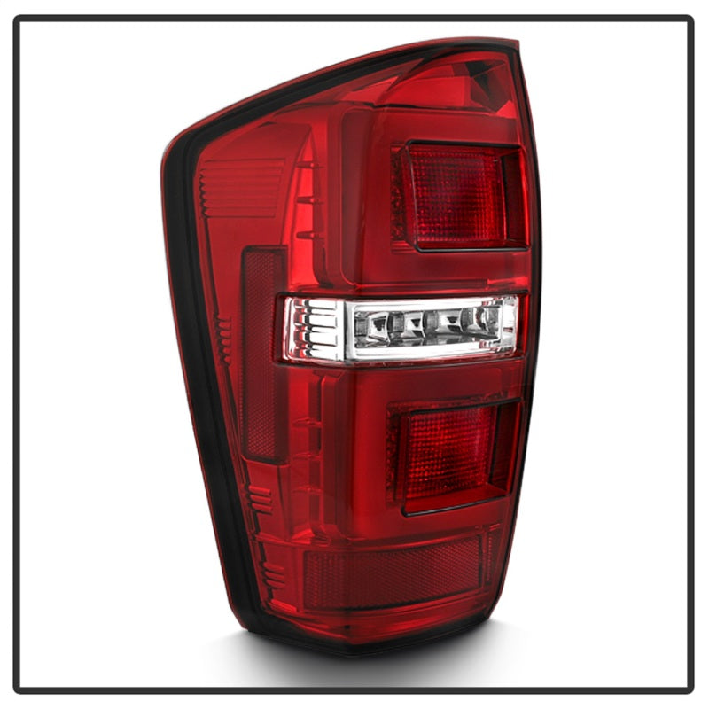 Spyder 5085757 fits Toyota 16-17 Tacoma LED Tail Lights - Red Clear (ALT-YD-TT1