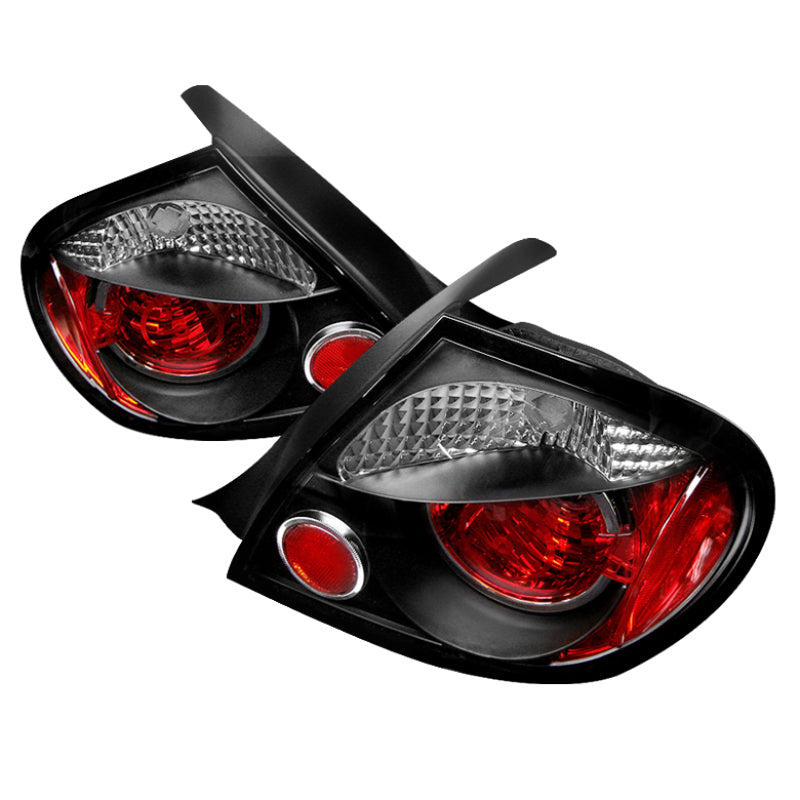 Spyder 5002457 fits Dodge 03-05 Neon Euro Style Tail Lights Black ALT-YD-DN03-B