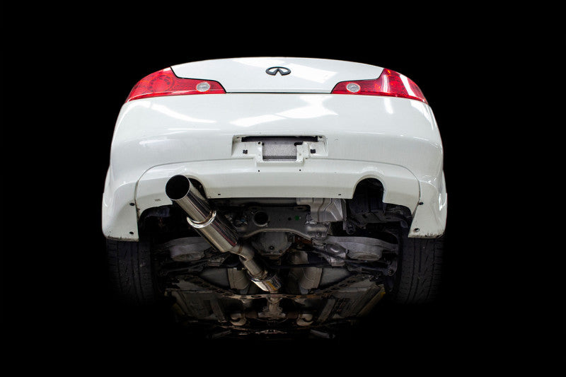 ISR Performance IS-GT-G35CPE GT Single Exhaust - fits Infiniti 03-07 G35 Coupe