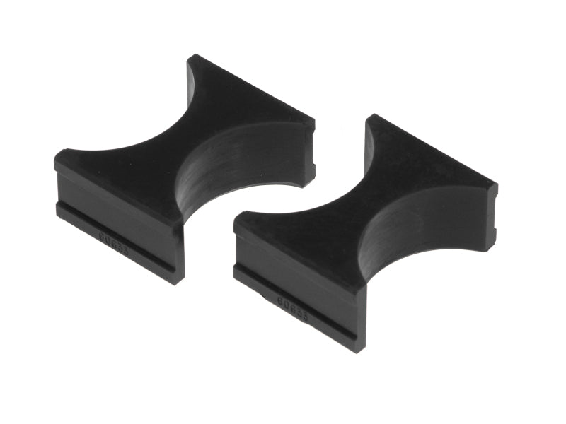 Prothane 19-1722-BL Universal Shock Reservoir Mounts - 2.5/2.5 Diameter - Black
