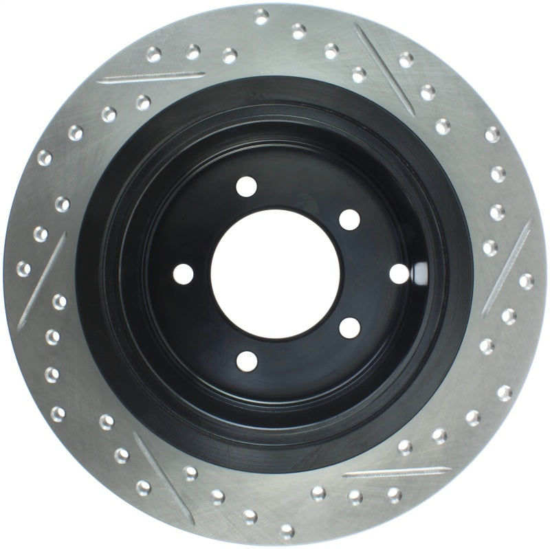 Stoptech 127.63069R Slotted & Drilled Sport Brake Rotor