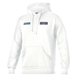 SPARCO 01340MRBI5XXL Hoodie Martini Stripes XXL - White