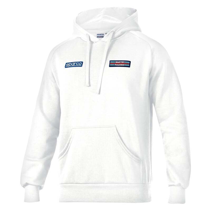 SPARCO 01340MRBI5XXL Hoodie Martini Stripes XXL - White