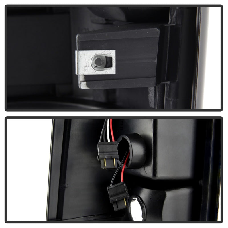 5008817 Xtune fits Chevy 99-02 Silverado 1500/2500/3500 LED Tail Lights Black