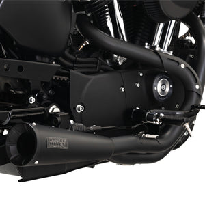 Vance and Hines 47627 Vance & Hines HD Sportster 04-13 SS 2-1 Black Full Syst