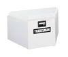 Tradesman 6220 Steel Trailer Tongue Storage Box (16in.) - White