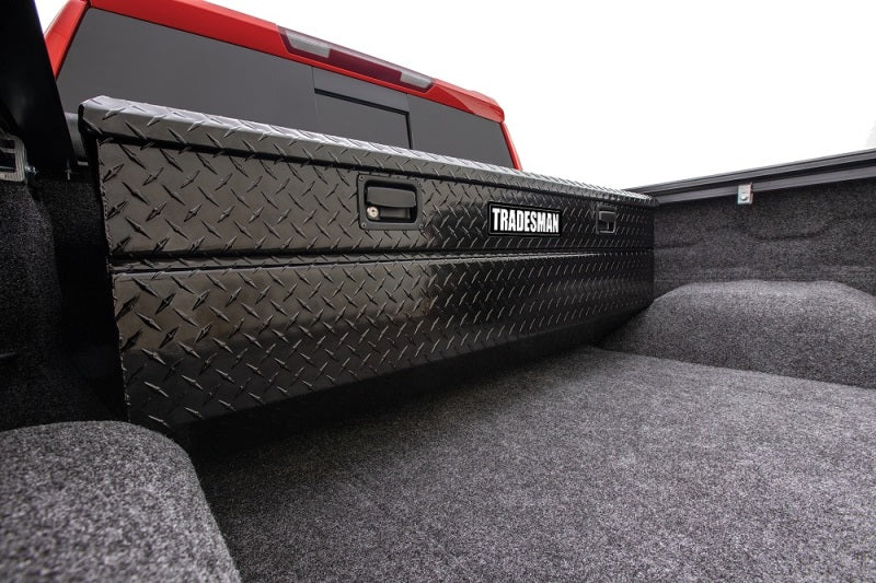 Tradesman 79456 Aluminum Flush Mount Truck Tool Box (56in.) - Black