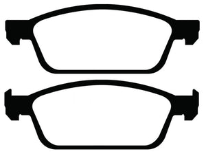 EBC UD1645 13+ fits Ford Escape 1.6 Turbo 4WD Ultimax2 Front Brake Pads