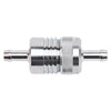 Russell 645060 Performance Chrome Street Fuel Filter (3in Length 1-1/8in diameter 5/16in inlet/outlet)