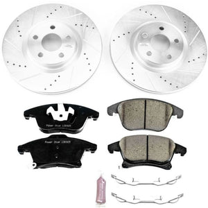 PowerStop K7885 fits Lincoln 17-19 MKZ Front Z23 Evolution Sport Brake Kit