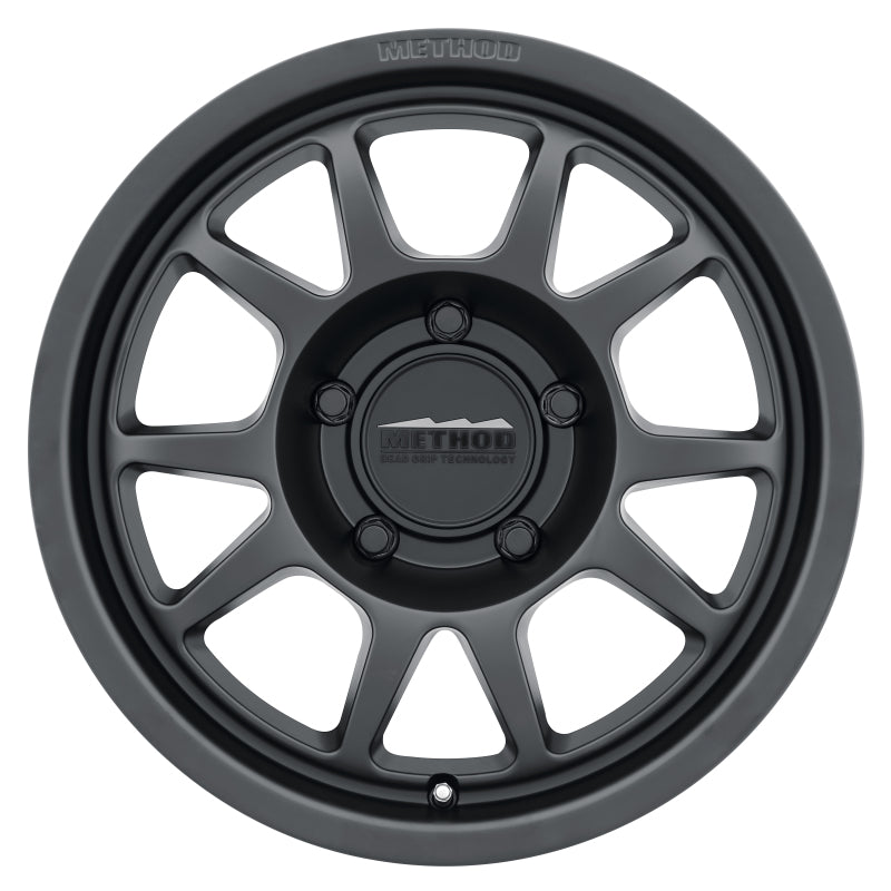 Method MR70277553550 MR702 17x7.5 +50mm Offset 5x130 78.1mm CB Matte Black Wheel