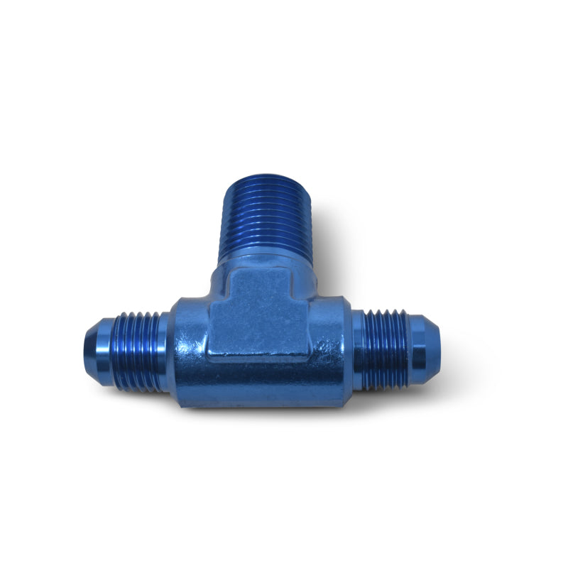 Russell 660140 Performance -10 AN to 1/2in NPT Flare to Pipe Tee Fitting