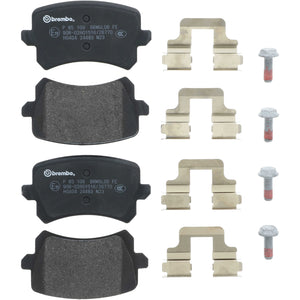 Brembo OE P85109 2015 fits VW Tiguan/CC/Passat/Audi Q3 Rear Low-Met Brake Pad