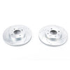 PowerStop fits Hyundai 12-17 Accent Front Evolution Drilled & Slotted Rotors -