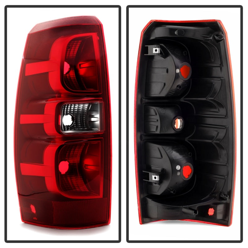 9031830 Xtune fits Chevy 07-13 Avalanche Driver Side Tail Lights - OEM Left AL
