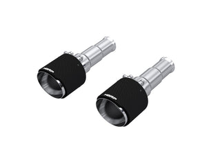 MBRP T5199CF fits Ram 1500 5.7L Hemi 3in Inl. 5in OD DW Angle Cut T304 Tips