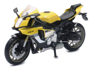 New Ray Toys 57803B fits Yamaha YZF-R1 Street Bike (Yellow)/ 1:12