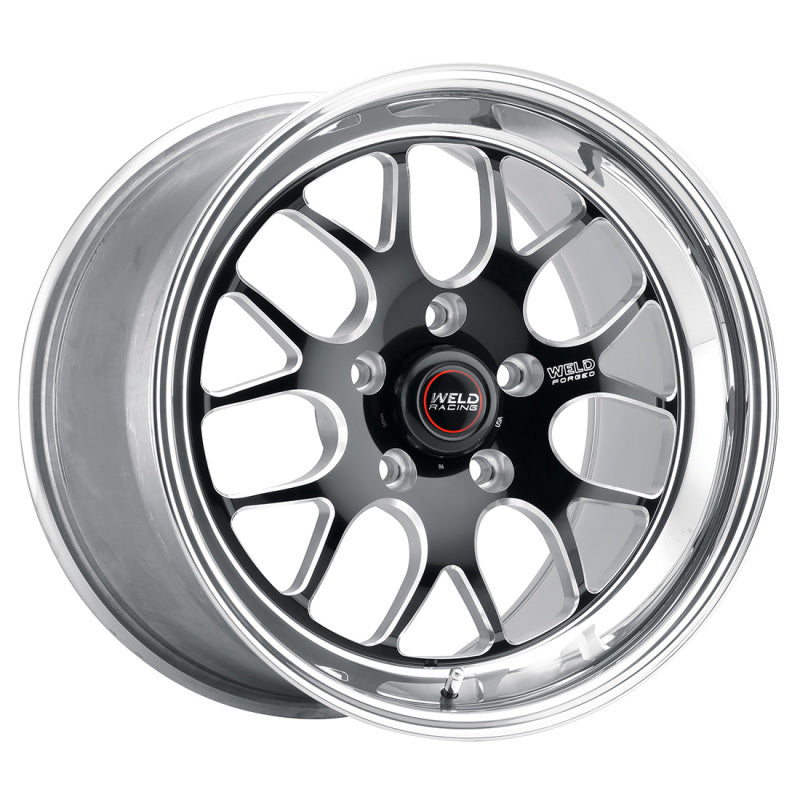 Weld  77HB8060B31A S77 18x6 / 5x4.75 BP / 3.1in. BS Black Wheel (High Pad) - Non