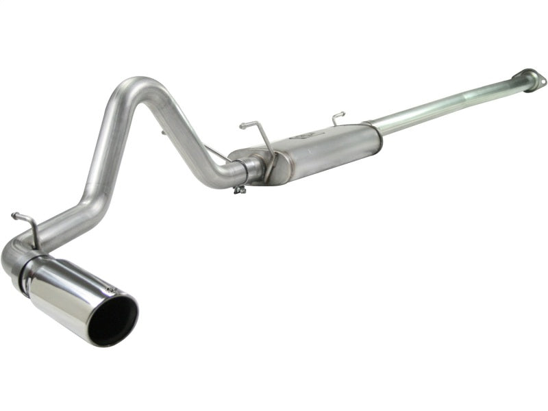 AFE 49-46013 rce XP 2.5in 409SS Cat Back Exhaust w/ 304SS Polished Tip 05-13 fi