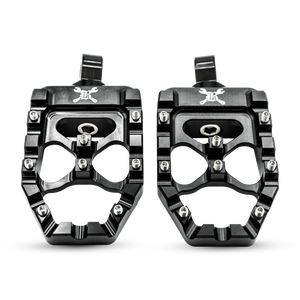 Burly B13-1015B 97-22 Sportster/Dyna MX-Evolution Pegs - Black