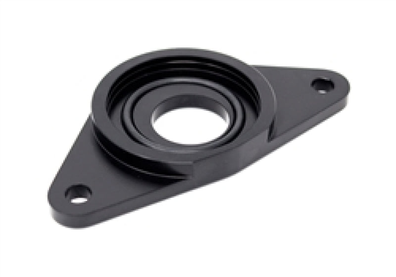 Torque Solution TS-SU-HKS-BK HKS BOV Adapter Flange: fits Subaru WRX / STi - Black