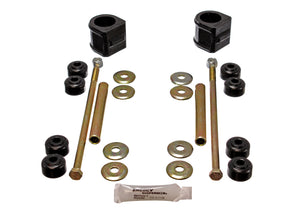Energy Suspension 3.5136G fits GM 4 X Front Stab Bar Bushing - Black