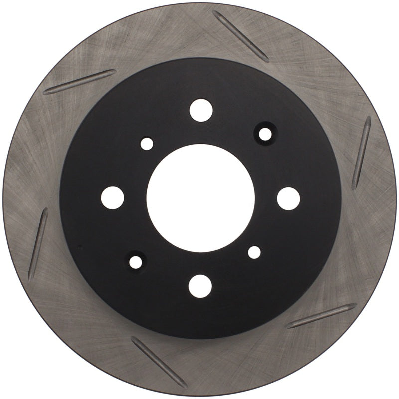 Stoptech 126.40017SL Power Slot Rear Left Rotor 90-01 Integra (exc. Type R) /all 93-00 fits Civic w rear disc/93-9