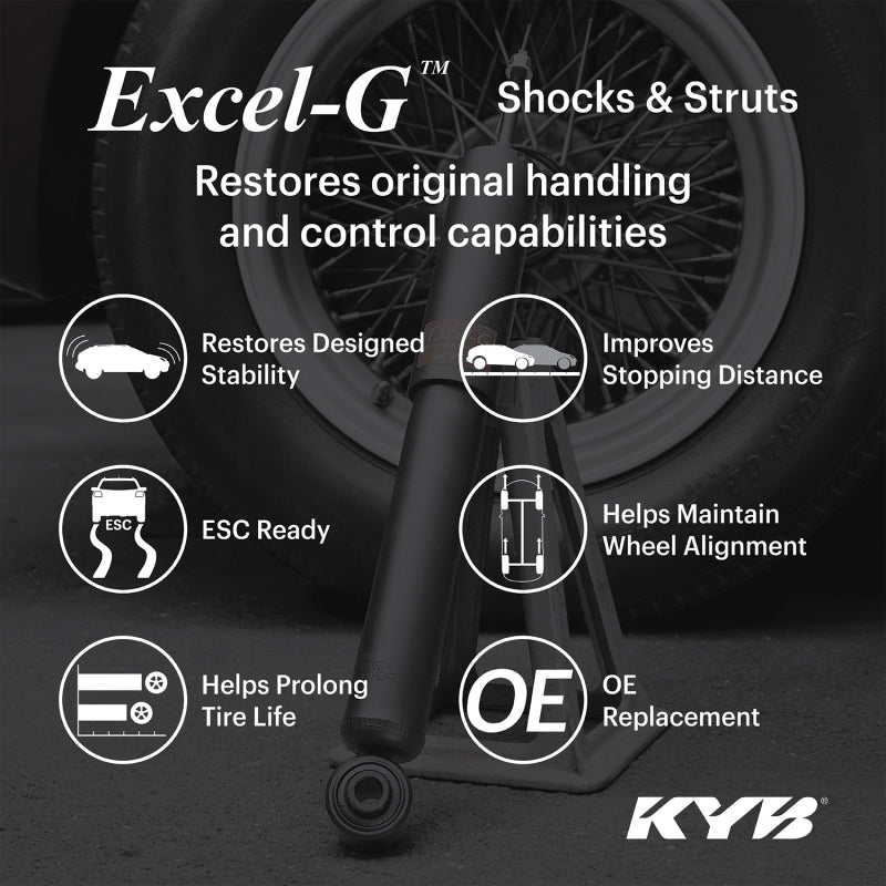 KYB 3340330 fits Honda Civic Hatchback (Exc. Type R) Excel-G Gas Strut - Front