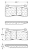 Stoptech 308.081 Street Touring 88-92 Ferrari F40 / 94-97 F50 Front & Rear Brake Pads