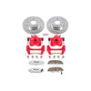 PowerStop fits Honda 98-02 Accord Front Z26 Street Warrior Brake Kit w/Calipers