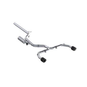 MBRP S46173CF fits VW Golf GTI MK8 T304 SS 3in Cat-Back Exhaust 2.5in Dual Tips
