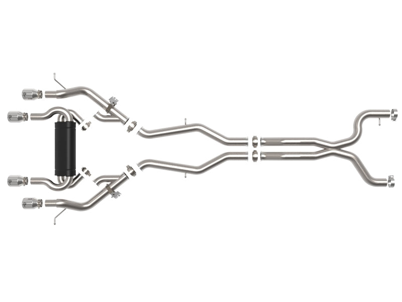 AFE 49-36351-P rce XP Exhausts Cat-Back SS 21 fits BMW M2 Competition L6-3.0L w