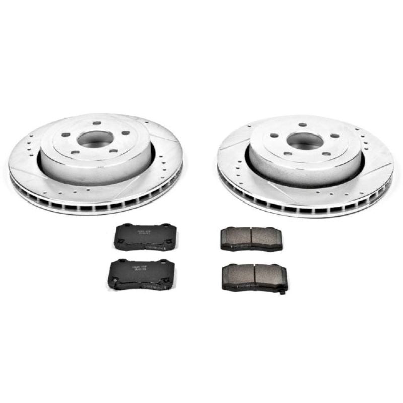 PowerStop fits Jeep 06-10 Grand Cherokee Rear Z23 Evolution Sport Brake Kit