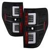 Spyder 5084200 fits Ford 09-14 F150 V2 Light Bar LED Tail Lights - Black (ALT-Y