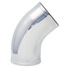 Spectre 87381 Universal Intake Elbow Tube (ABS) 3in. OD / 45 Degree - Chrome