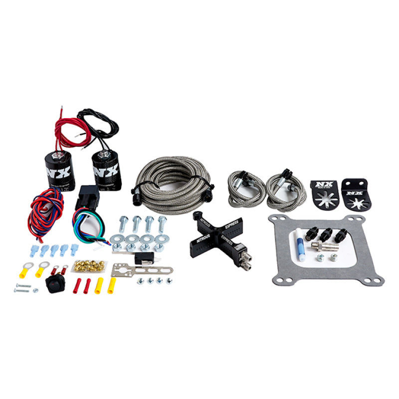 Nitrous Express 63041-00 4150 Covert Crossbar Plate System Stage 6 50-300HP (w/o