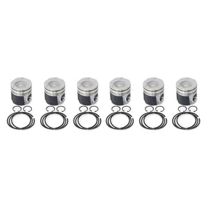 Industrial Injection PDM-3354 98.5-02 fits Dodge 24V Mahle Piston Standard Size w/ Rings / Wristpins / Clips
