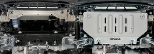 Rival 4x4 2333.1855.2.6 RIVAL 2015+ fits Ford F150 Expedition Ecoboost Aluminum Radiator Skid Plate