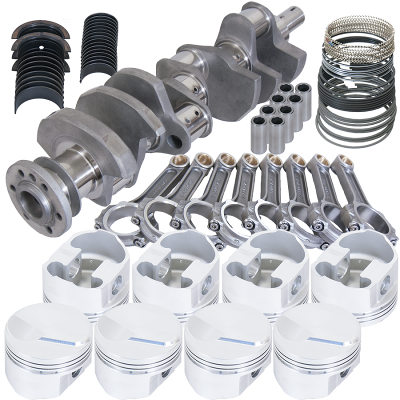Eagle 61327060 fits Chevy 454 4.000in Crank 6.135in I-Beam Rods 14cc Dome 4.310in Pistons Rotating Assembly