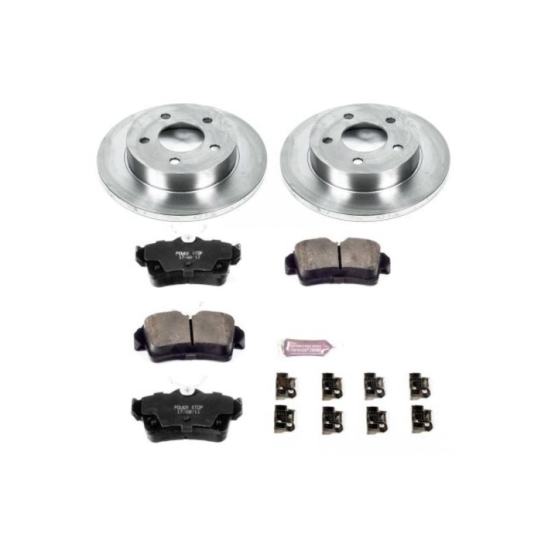 PowerStop KOE1303 fits Ford 94-04 Mustang Rear Autospecialty Brake Kit