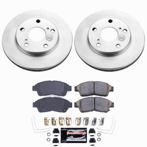 Power Stop 92-01 Toyota Camry Front Z23 Coated Brake Kit
