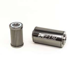 DeatschWerks 8-03-110-100K Stainless Steel 10AN 100 Micron Universal Inline Fue