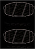 Stoptech 308.13972 14-16 Kia Soul Street Performance Front Brake Pads
